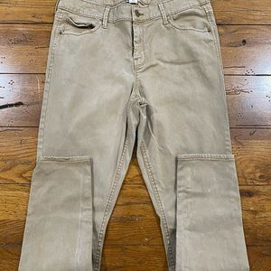 Super skinny khakis